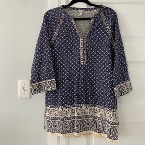 bohemian dress/cover up